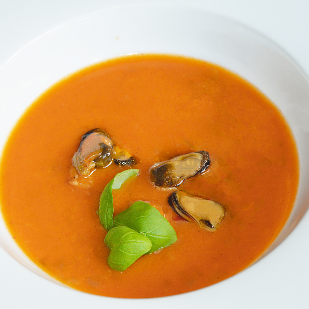 6 pcs • Bouillabaisse soup