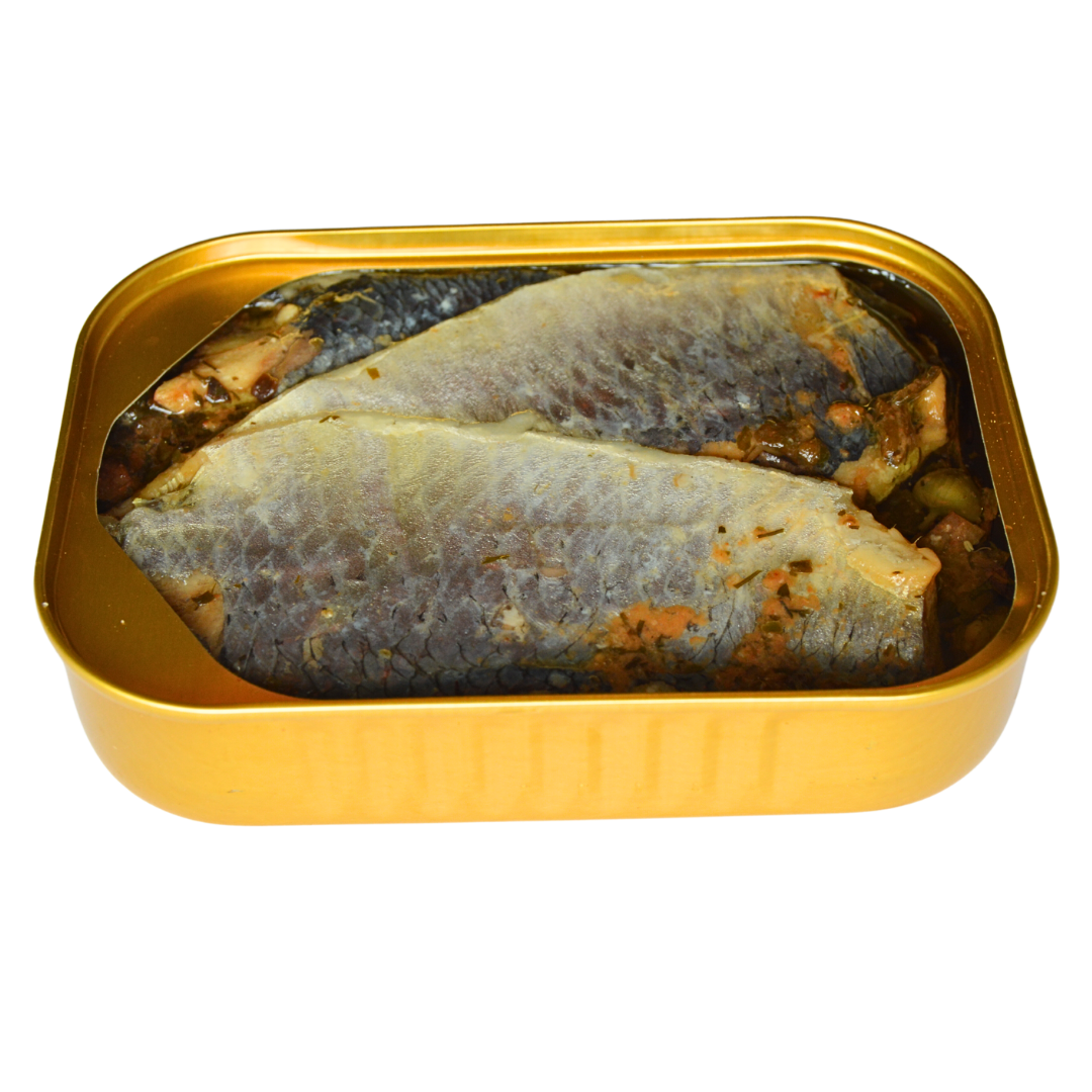 10 pcs • Canned herring box • Seaweed pesto
