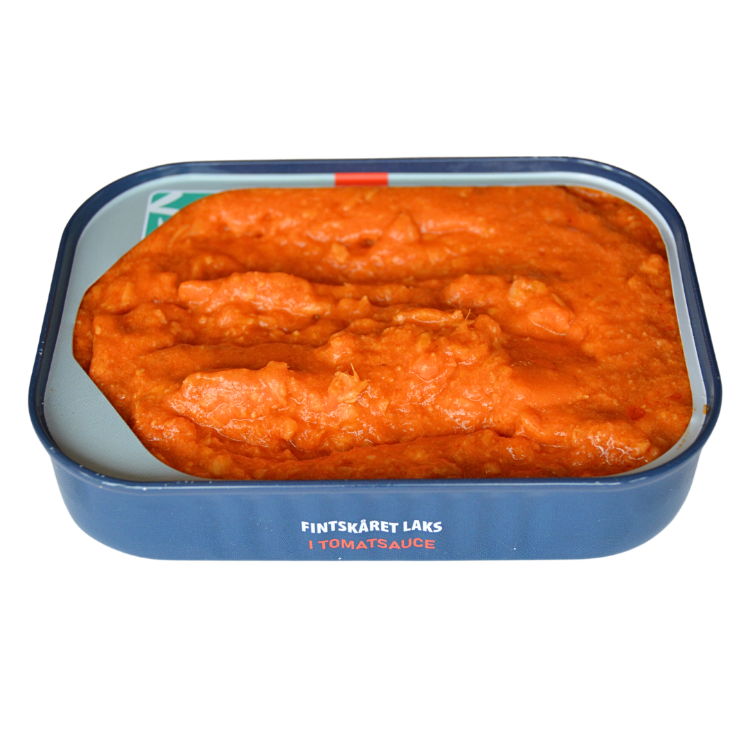 12 pcs • Canned pulled salmon box • Chili-Mango