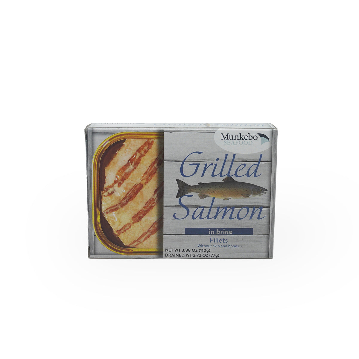 10 pcs • Grilled Salmon Fillets in Brine